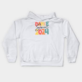 Dance Senior 2024 - Celebrate 2024 High School Graduation Kids Hoodie